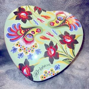 Floral Brighton jewelry tin